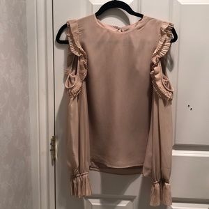 Intermix Cold shoulder blouse